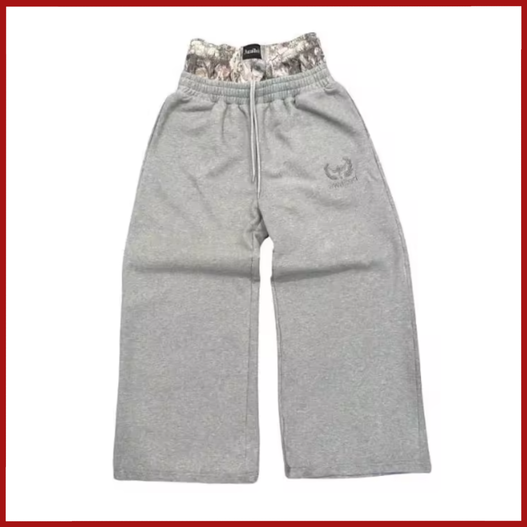 y2k double waisted  sweatpants