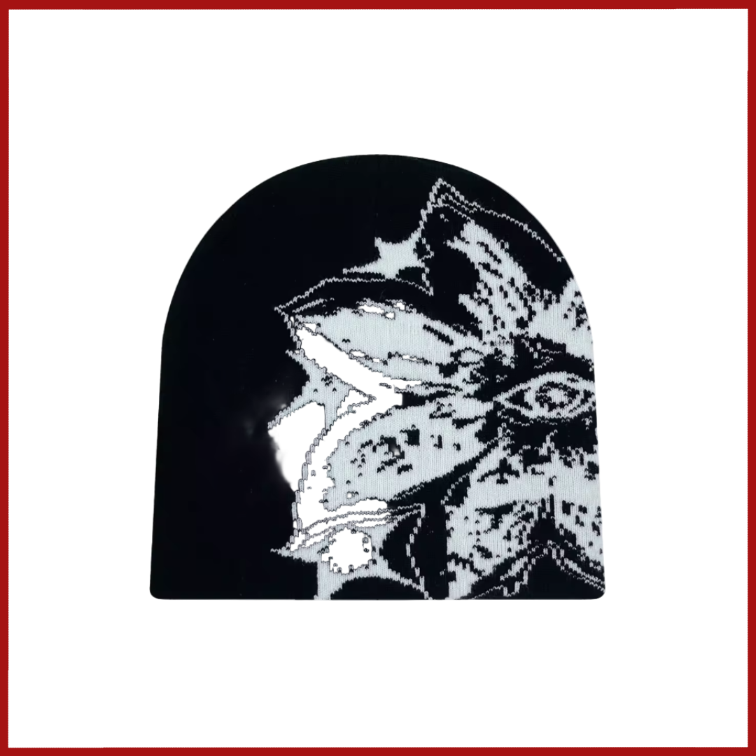 Flower beanie